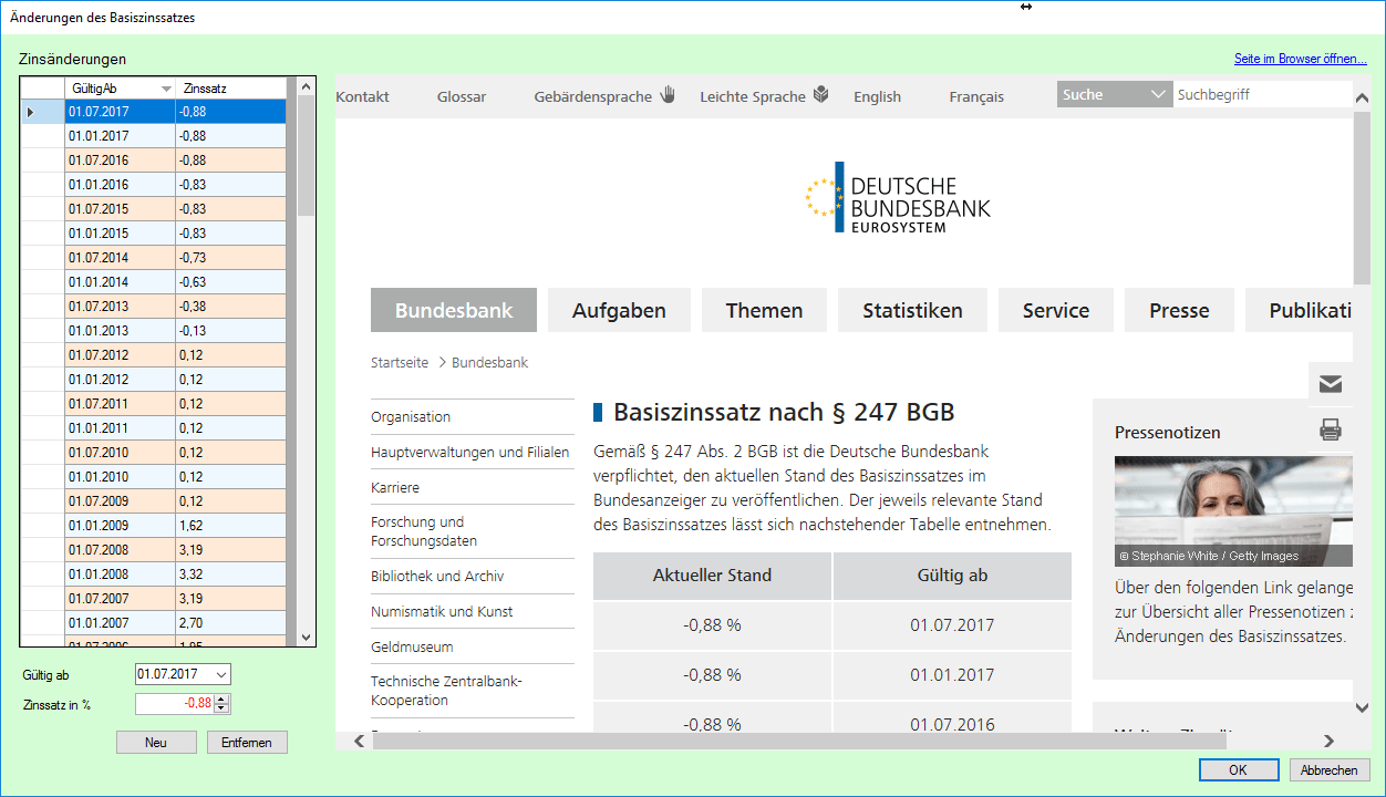 Forderungsaufstellung 367 Software Fur Kanzleien Und Inkasso